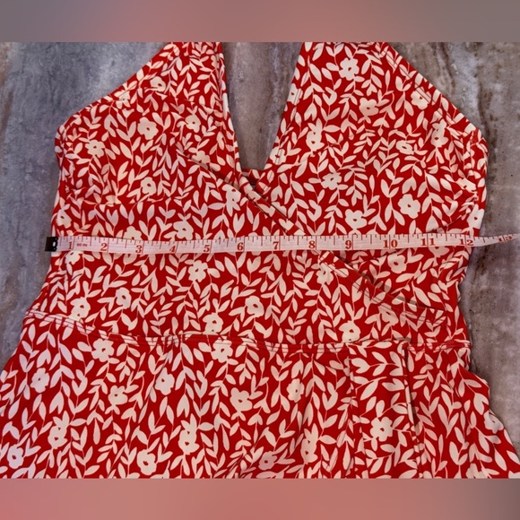 Women’s DRAPER JAMES Summer Picnic faux wrap halter swim dress- Size Small - Picture 6 of 8